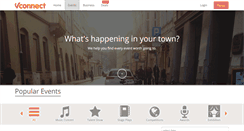 Desktop Screenshot of events.vconnect.com