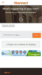 Mobile Screenshot of events.vconnect.com